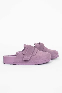 Birkenstock Nagoya Vl Cazador Shearling Mule Mauve| Shoes