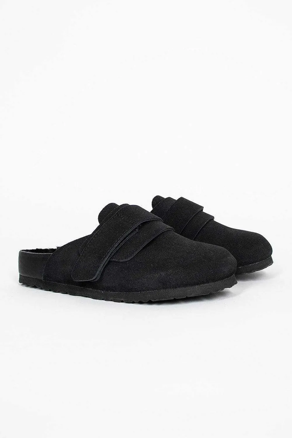 Birkenstock Nagoya Vl Cazador Shearling Mule Slate| Shoes