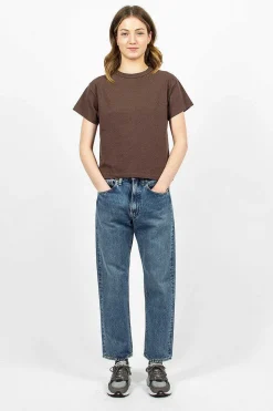 Sunray Spirit Na'Maka'Oh T-Shirt Seal Brown| Tops