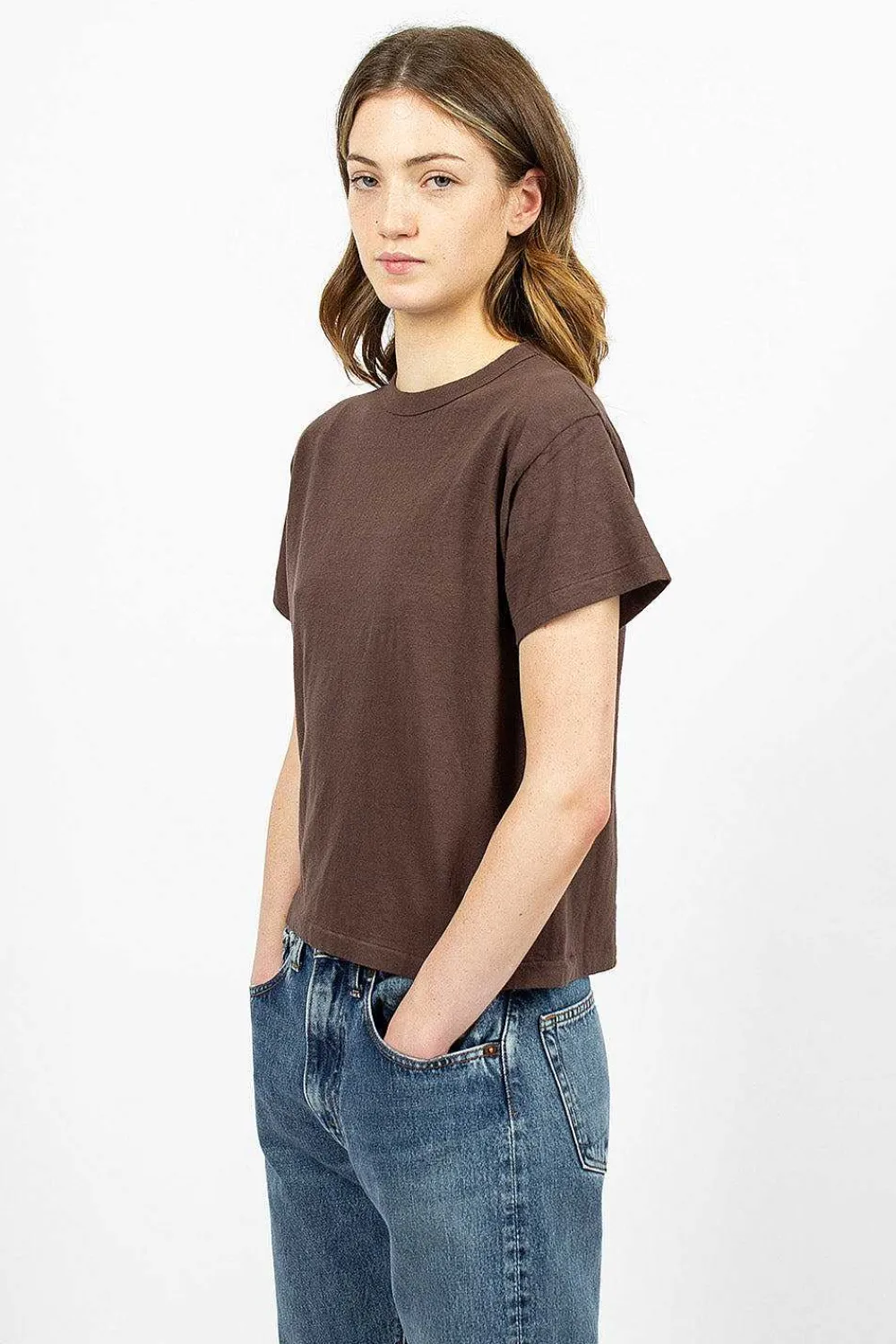 Sunray Spirit Na'Maka'Oh T-Shirt Seal Brown| Tops