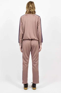 Needles Narrow Track Pant Taupe| Trousers