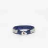 Maria Rudman Navy Hide B Bracelet 4| Bracelets