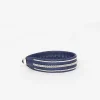 Maria Rudman Navy Hide B Bracelet 2| Bracelets