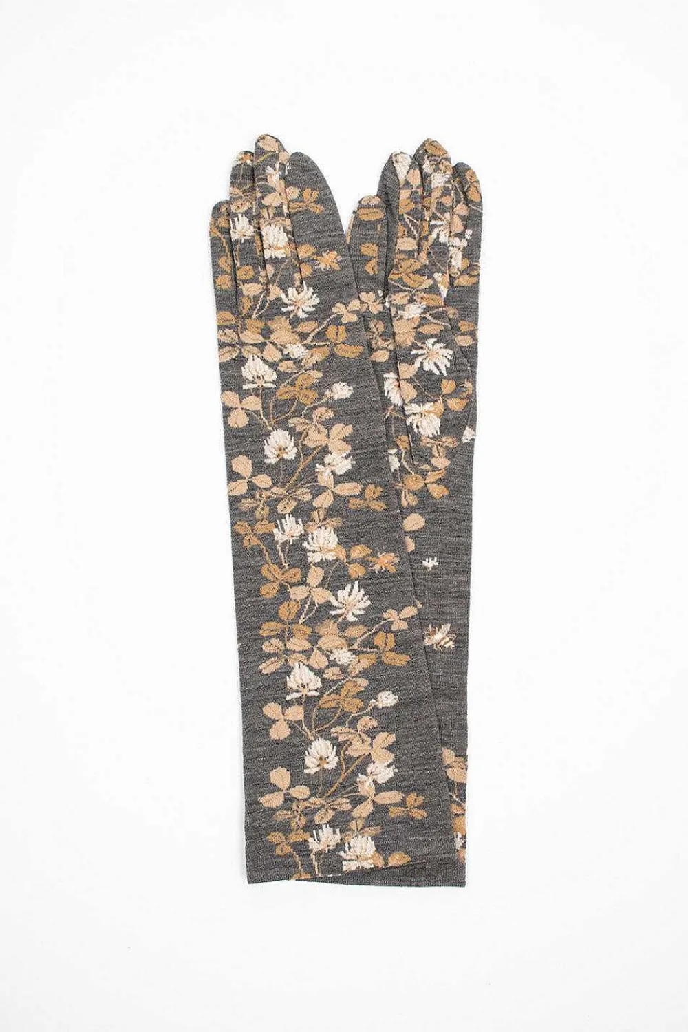 Antipast Ng1L-778 Long Gloves Grey| Scarves & Gloves