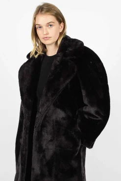 Dries Van Noten Oversized Coat Midnight| Outerwear