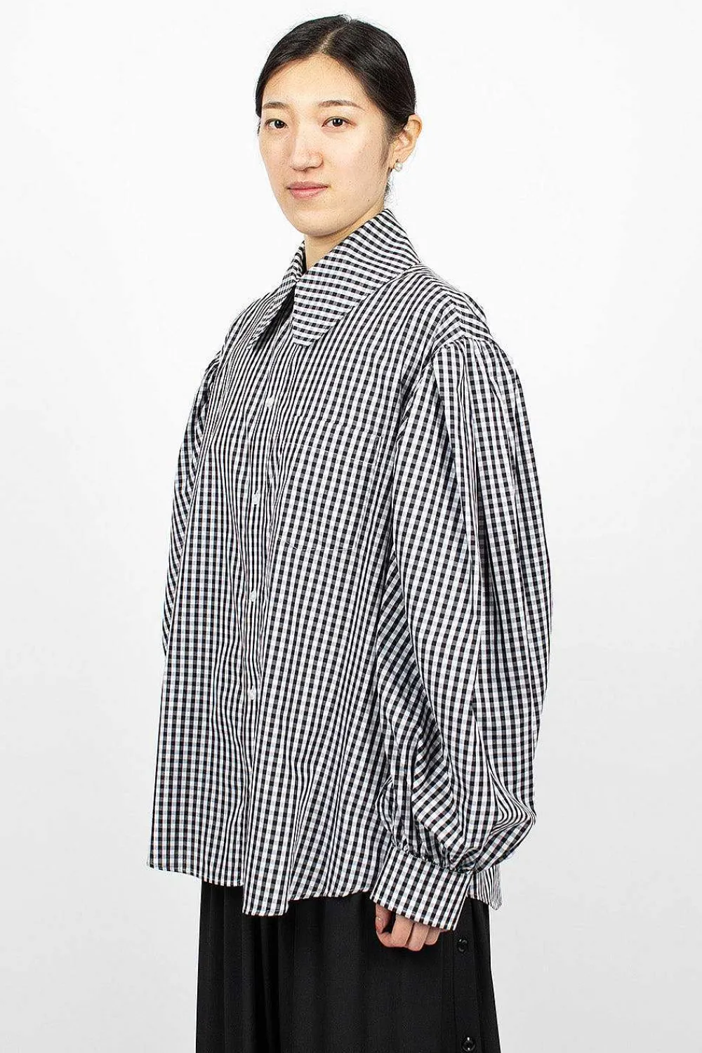 Simone Rocha Oversized Gingham Shirt| Shirts