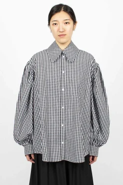 Simone Rocha Oversized Gingham Shirt| Shirts