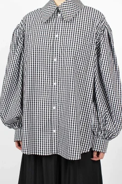 Simone Rocha Oversized Gingham Shirt| Shirts