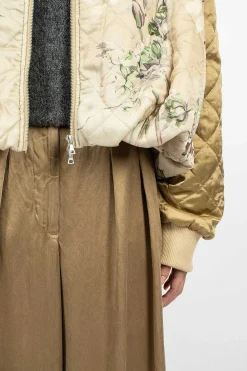 Dries Van Noten Oversized Suit Trouser Natural| Trousers