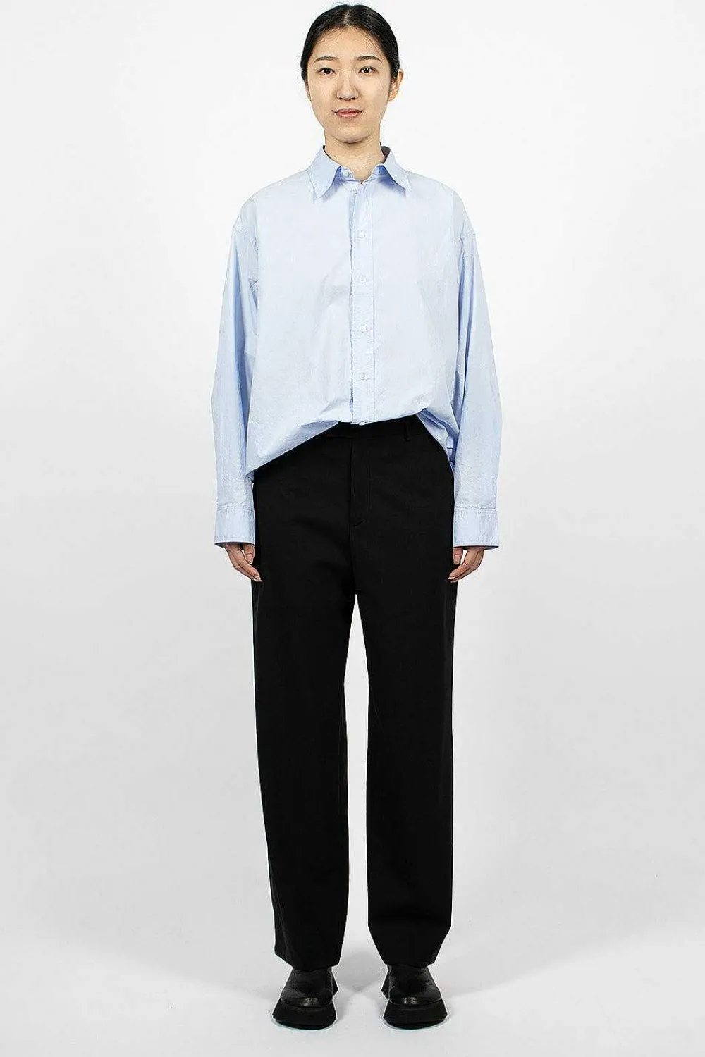 6397 Oversized Trouser Black| Trousers