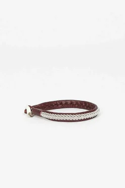 Maria Rudman Ox Brown Hide A Bracelet 2| Bracelets