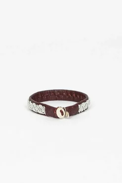 Maria Rudman Ox Brown Hide A Bracelet 3| Bracelets
