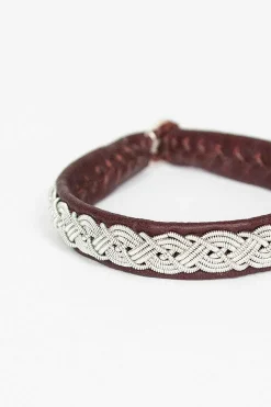 Maria Rudman Ox Brown Hide A Bracelet 3| Bracelets