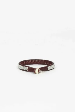 Maria Rudman Ox Brown Hide A Bracelet 4| Bracelets