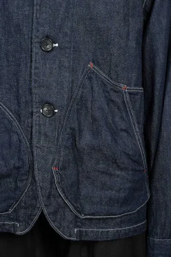 Kapital 11.5Oz X 8Oz Ringoman Coverall Indigo| Outerwear