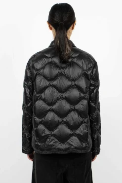 Moncler Padded Shirt Black| Outerwear