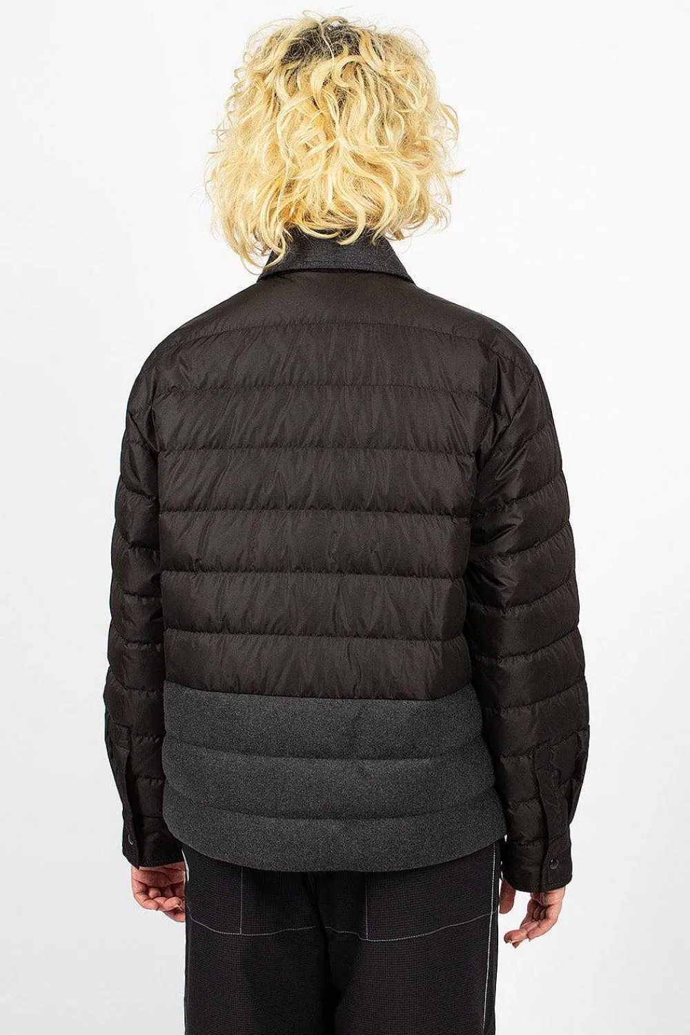 Moncler Padded Shirt Black| Outerwear
