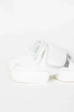 Dries Van Noten Padded Strap Sandals White| Shoes