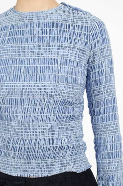 Eleph Paisley Top Blue| Tops