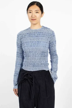 Eleph Paisley Top Blue| Tops
