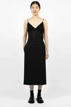 Comme Des Garçons Comme Des Garçons Pencil Skirt Black| Skirts