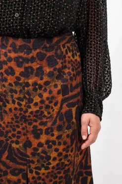 Dries Van Noten Pencil Skirt Leopard| Skirts