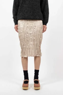 Acne Studios Pencil Skirt Pebble Beige| Skirts