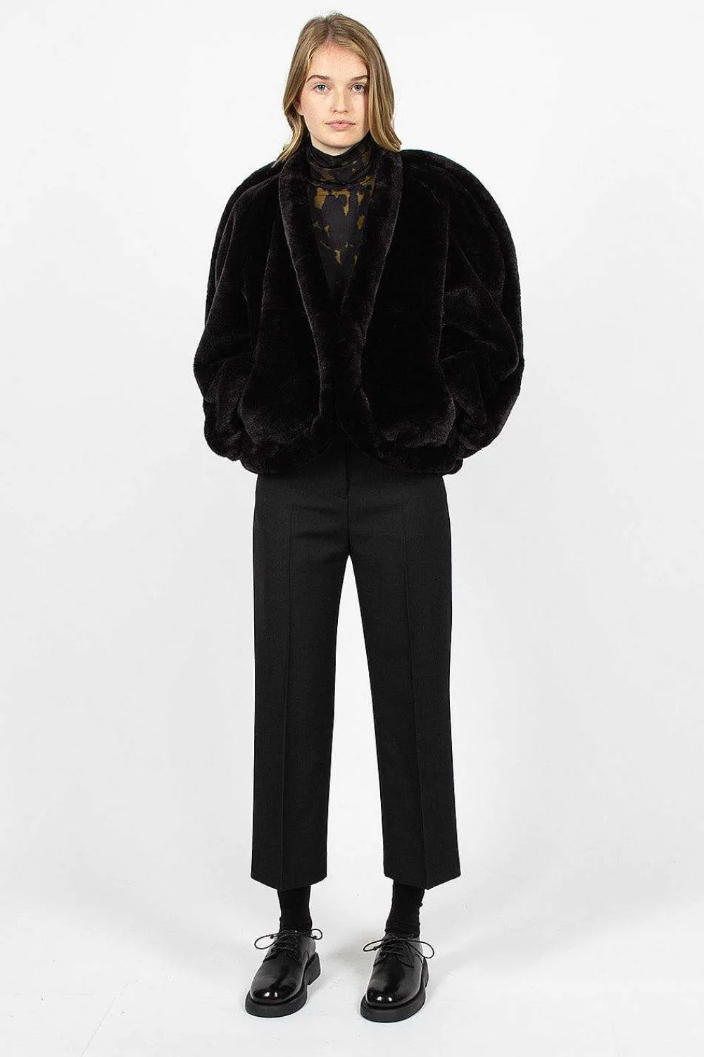 Dries Van Noten Piped Jacket Midnight| Outerwear