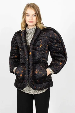 Dries Van Noten Piped Jacket Tortoiseshell| Outerwear