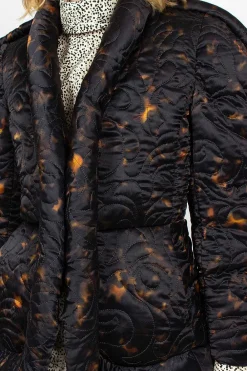 Dries Van Noten Piped Jacket Tortoiseshell| Outerwear