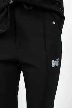 Needles Piping Cowboy Pant Black| Trousers