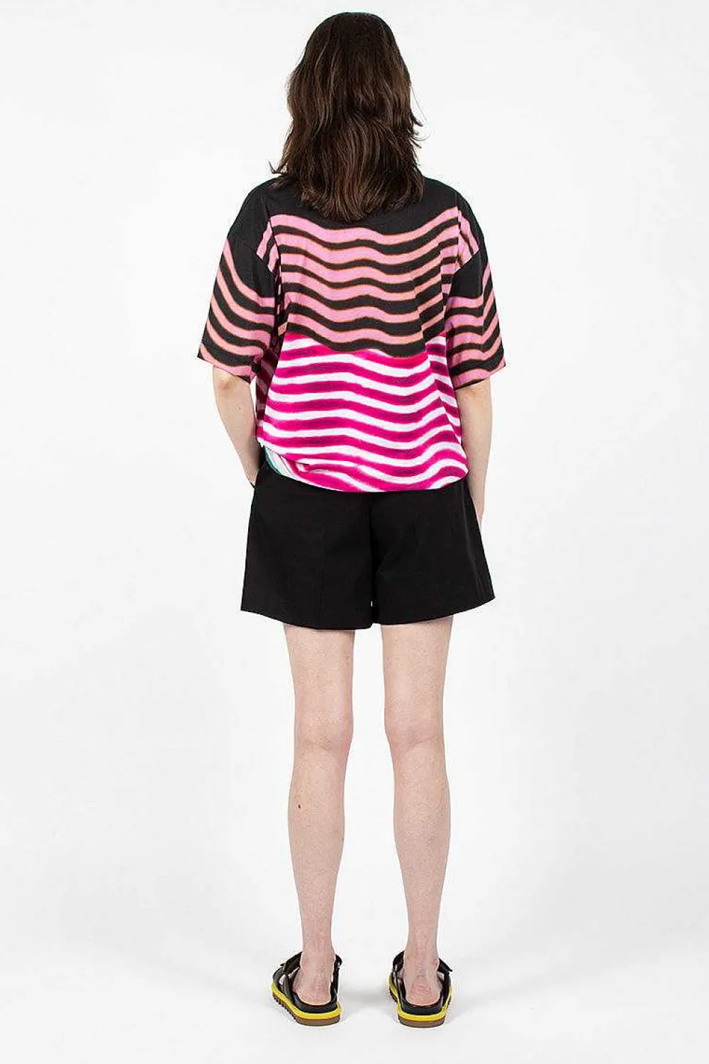 Dries Van Noten Pleat Shorts Black| Trousers
