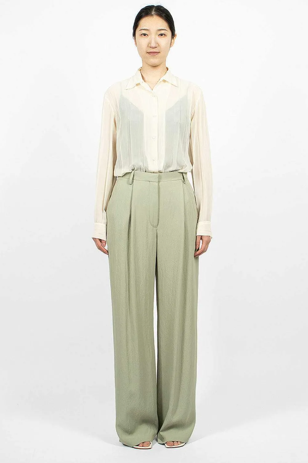 Dries Van Noten Pleats Shirt Off White| Shirts