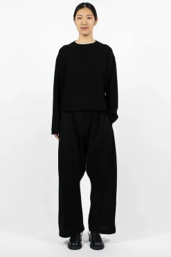 Sofie D'Hoore Plof Pant Woven Black| Trousers
