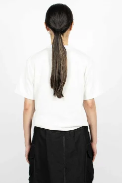 and wander Pocket T Off-White| Tops