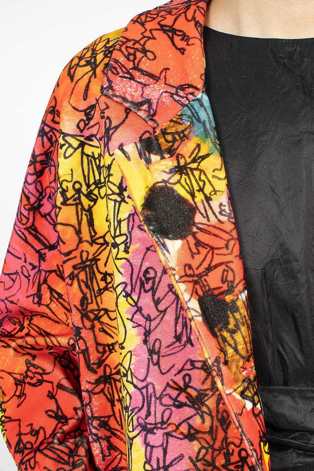 Daniela Gregis Poppy Short Jacket Drawing| Outerwear