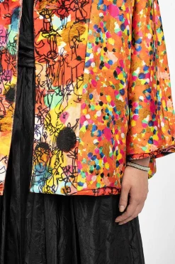 Daniela Gregis Poppy Short Jacket Drawing| Outerwear
