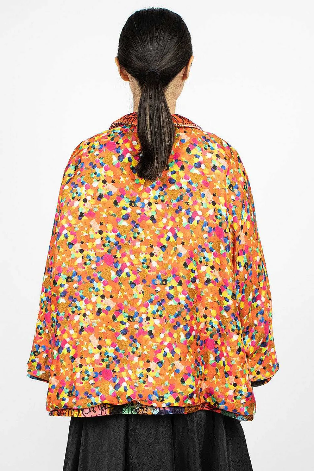 Daniela Gregis Poppy Short Jacket Drawing| Outerwear