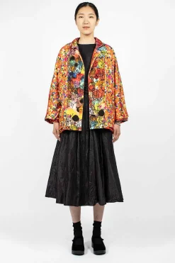 Daniela Gregis Poppy Short Jacket Drawing| Outerwear