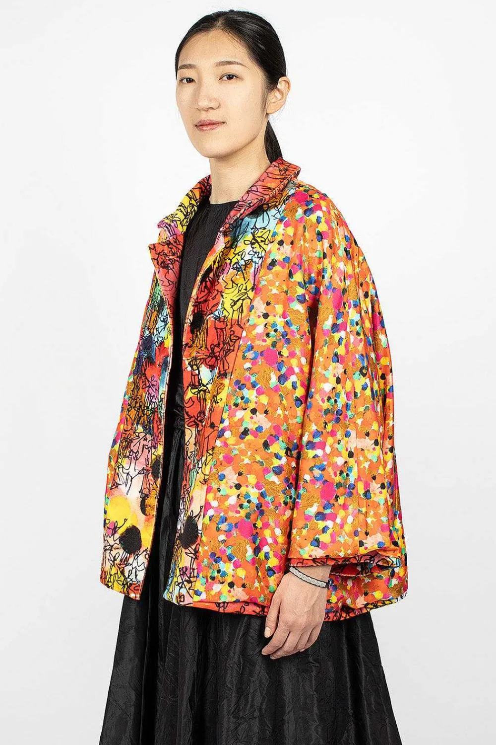 Daniela Gregis Poppy Short Jacket Drawing| Outerwear