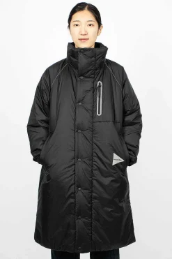 and wander Primaloft Ripstop Coat Black| Outerwear