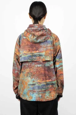 and wander Printed Shell Jacket| Outerwear