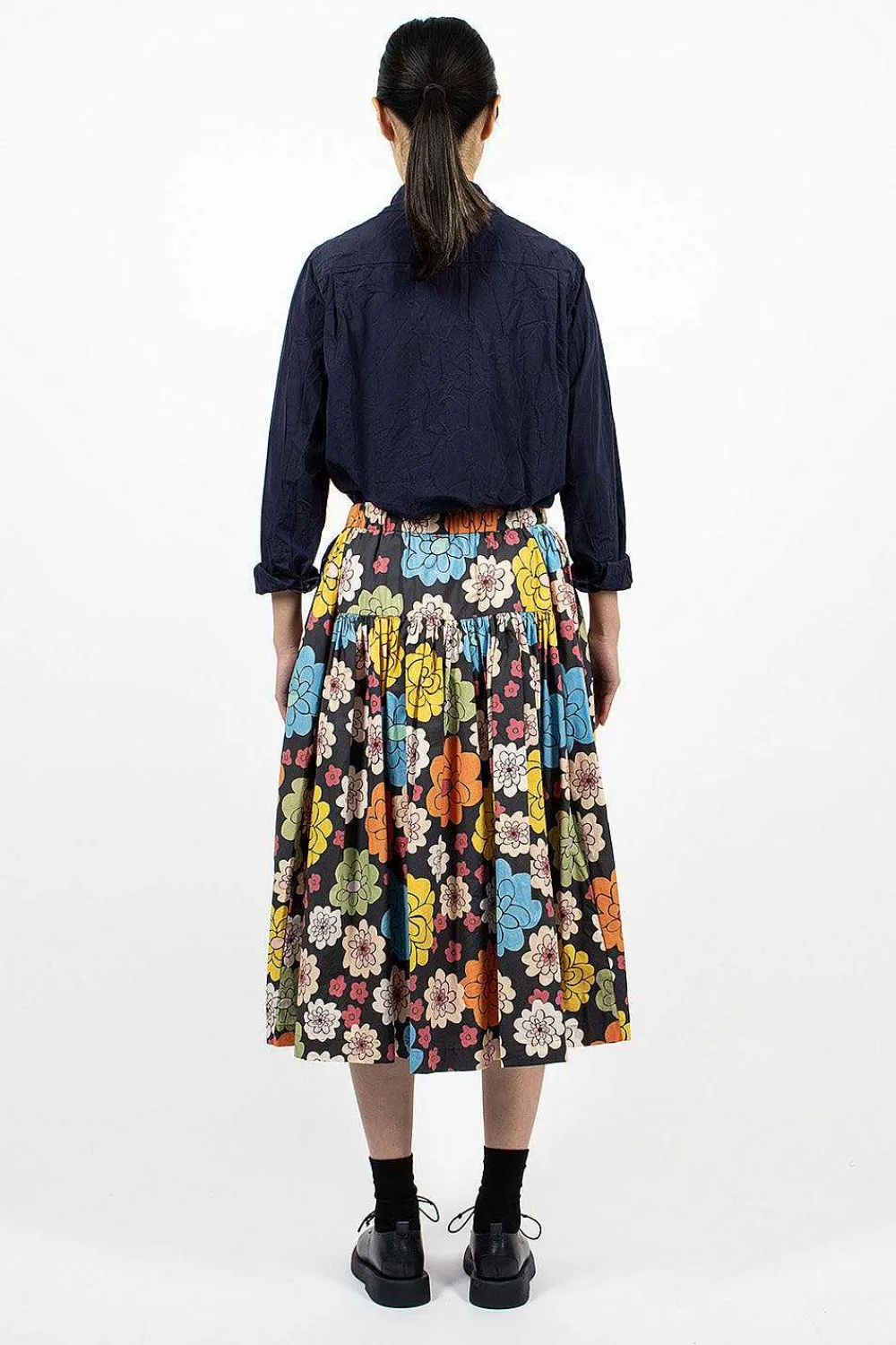 Casey Casey Pyj Skirt Printed Black| Skirts