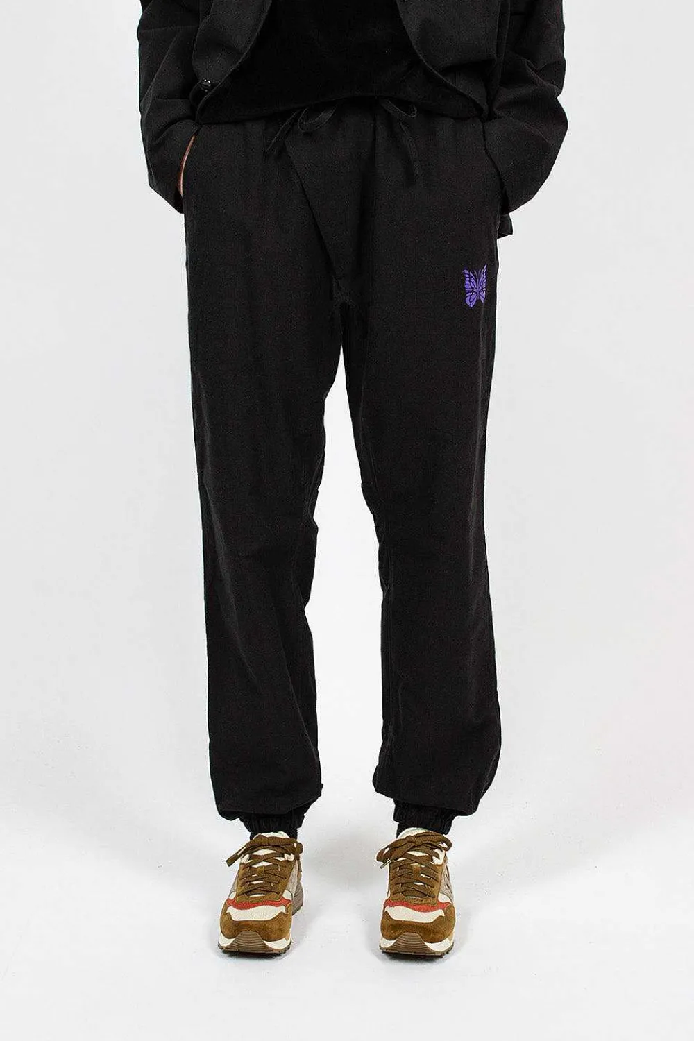 Needles Pyjama Set Black Flannel| Trousers