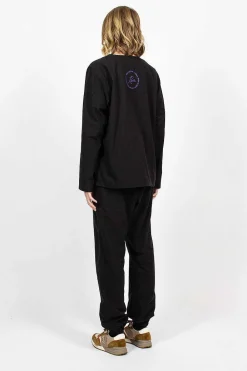 Needles Pyjama Set Black Flannel| Trousers