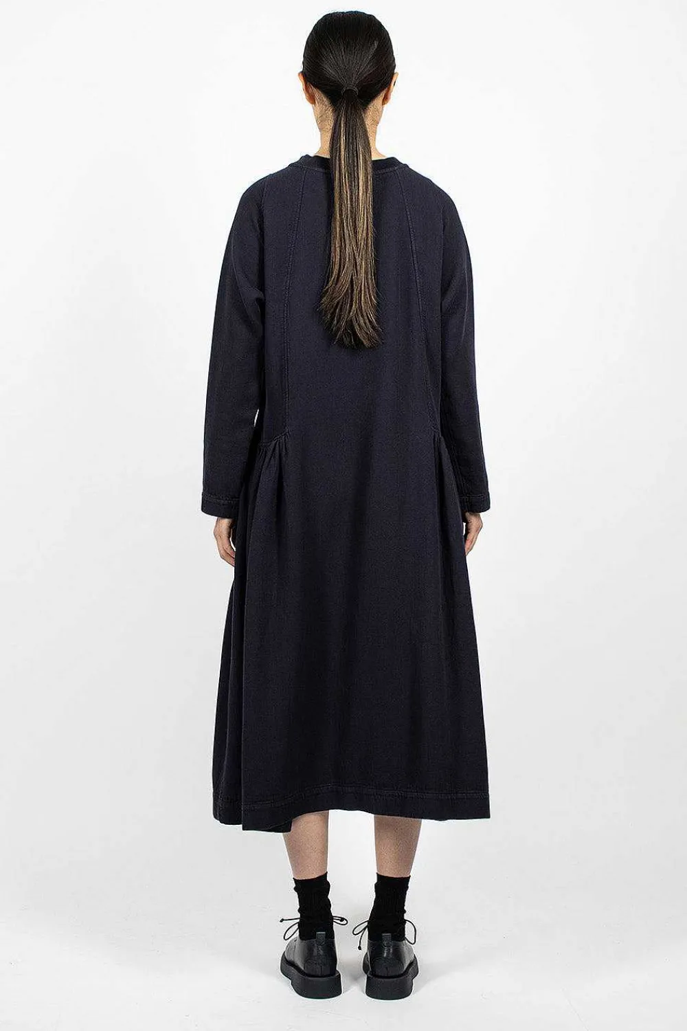 Casey Casey Pyjoline Dress Navy| Dresses
