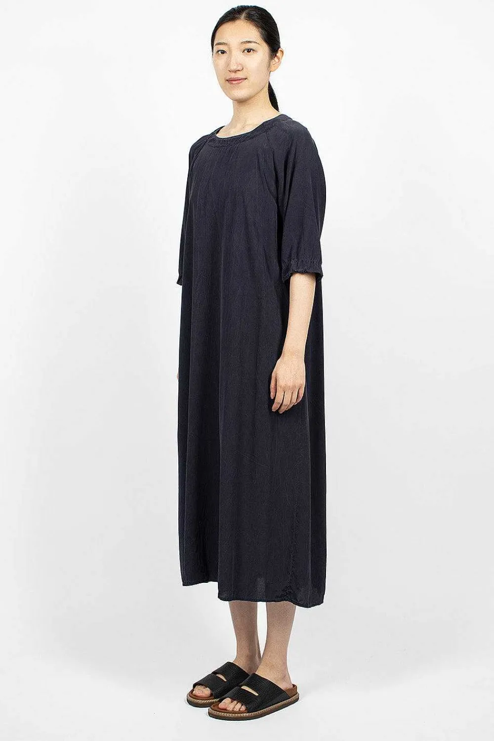 Chez Vidalenc Raglant B Dress Dark Navy| Dresses