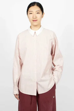 Acne Studios Reverse Shirt Pink Stripe| Shirts
