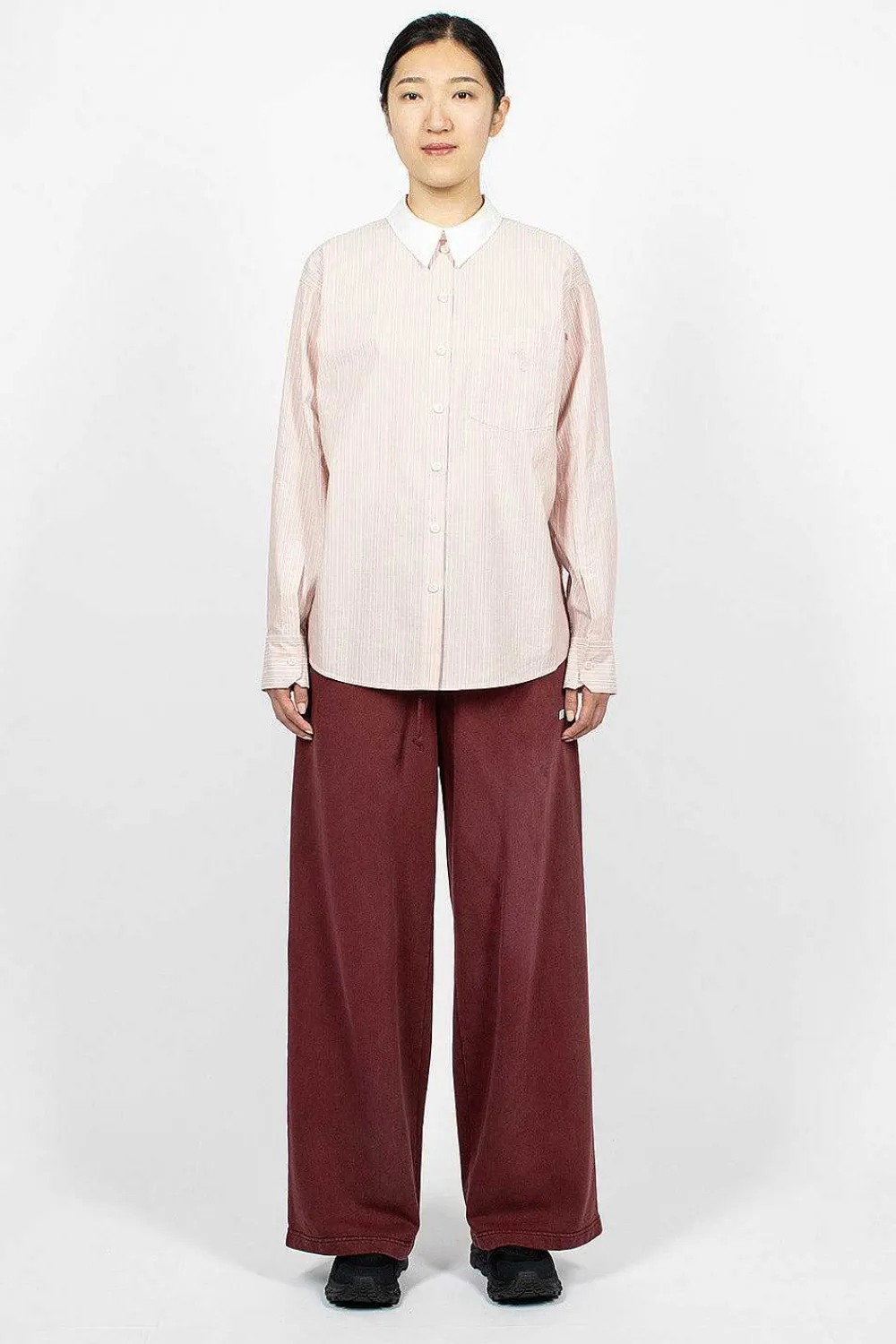 Acne Studios Reverse Shirt Pink Stripe| Shirts