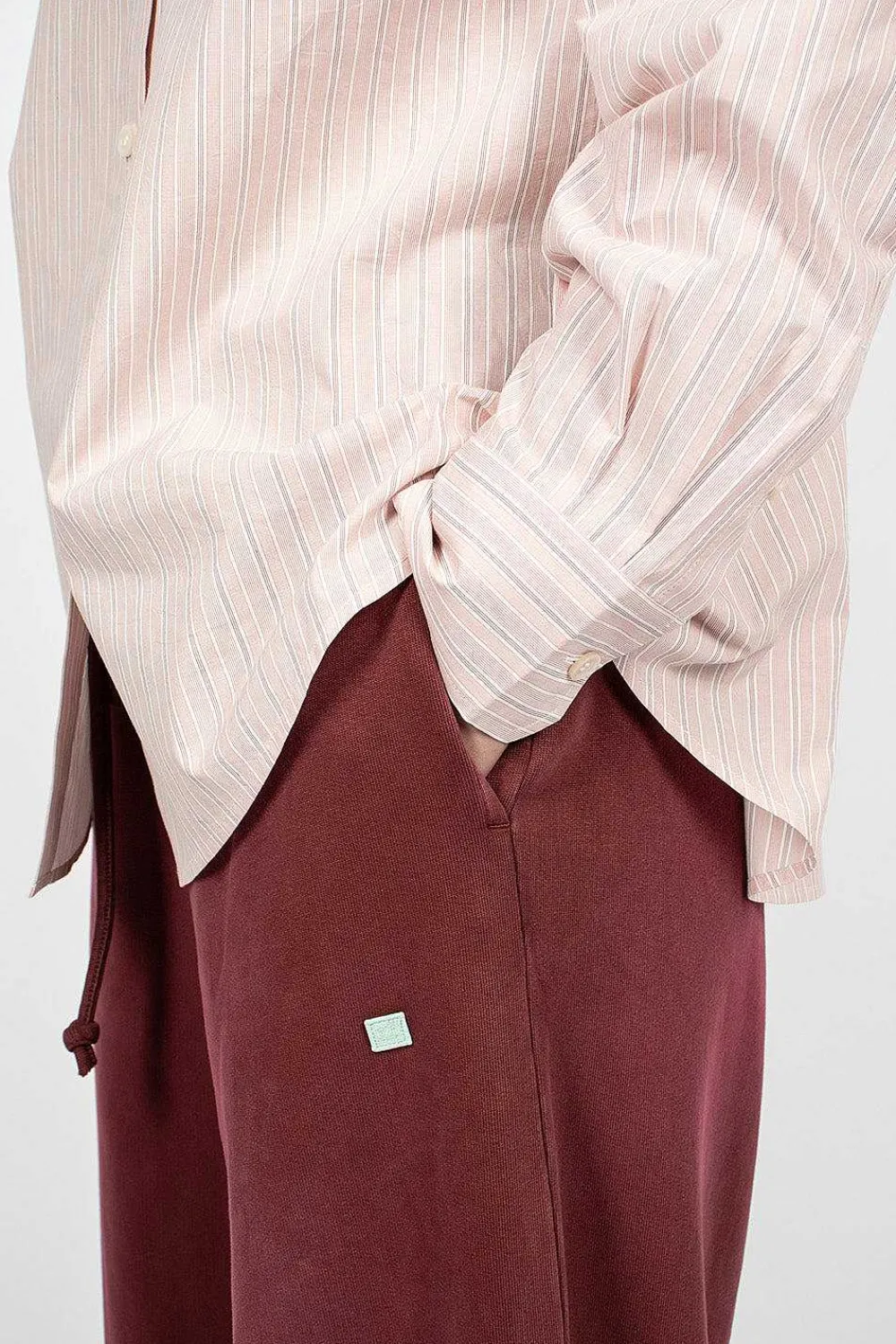 Acne Studios Reverse Shirt Pink Stripe| Shirts